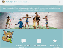 Tablet Screenshot of grazerwinterwelt.at
